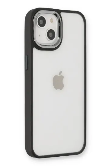 Newface iPhone 14 Plus Kılıf Dora Kapak - Siyah resmi