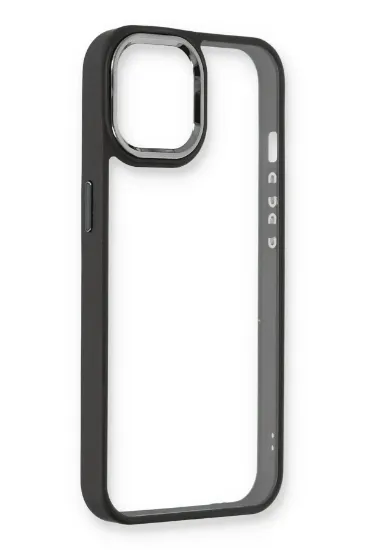 Newface iPhone 14 Plus Kılıf Dora Kapak - Siyah resmi