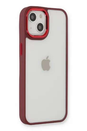 Newface iPhone 14 Plus Kılıf Dora Kapak - Kırmızı resmi