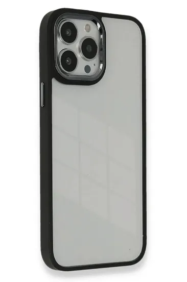 Newface iPhone 14 Pro Kılıf Dora Kapak - Siyah resmi
