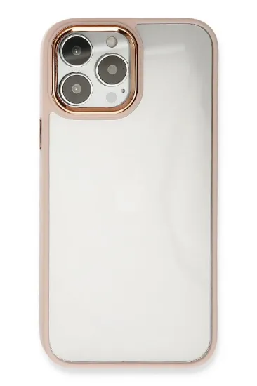 Newface iPhone 14 Pro Kılıf Dora Kapak - Pudra resmi