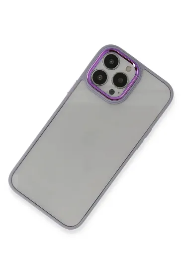 Newface iPhone 14 Pro Kılıf Dora Kapak - Lila resmi