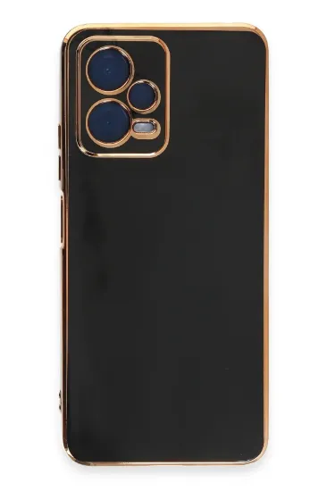 Newface Xiaomi Poco X5 5G Kılıf Volet Silikon - Siyah resmi