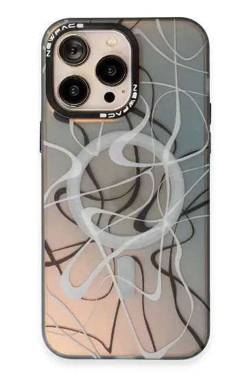 Newface iPhone 13 Pro Max Kılıf Venüs Magneticsafe Desenli Kapak - Venüs - 5 resmi