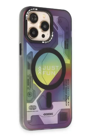 Newface iPhone 14 Pro Kılıf Venüs Magneticsafe Desenli Kapak - Venüs - 2 resmi