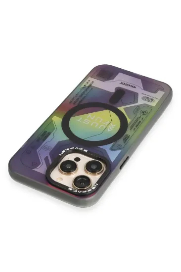 Newface iPhone 14 Pro Kılıf Venüs Magneticsafe Desenli Kapak - Venüs - 2 resmi
