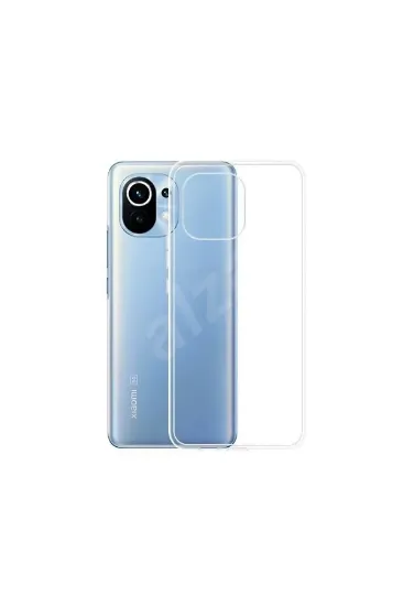 Newface Xiaomi Mi 11 Kılıf Lüx Şeffaf Silikon resmi