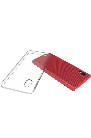 Newface Samsung Galaxy A01 Core Kılıf Lüx Şeffaf Silikon resmi
