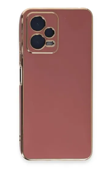 Newface Xiaomi Poco X5 5G Kılıf Volet Silikon - Kırmızı resmi