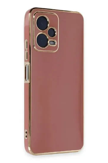 Newface Xiaomi Poco X5 5G Kılıf Volet Silikon - Kırmızı resmi