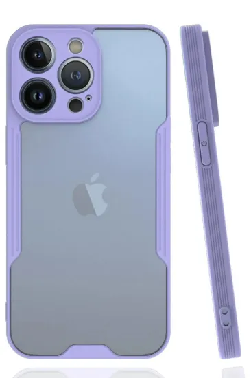 Newface iPhone 14 Pro Max Kılıf Platin Silikon - Lila resmi