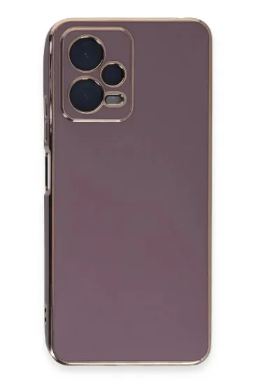 Newface Xiaomi Poco X5 5G Kılıf Volet Silikon - Mor resmi