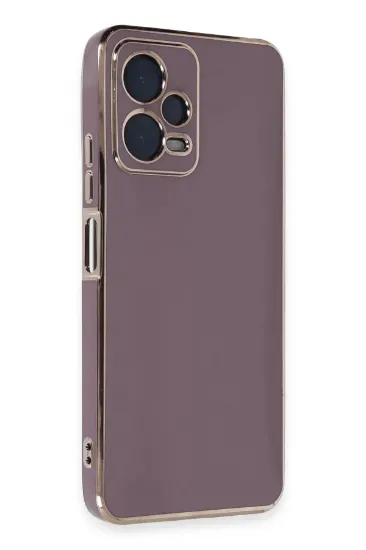 Newface Xiaomi Poco X5 5G Kılıf Volet Silikon - Mor resmi
