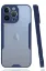 Newface iPhone 14 Pro Max Kılıf Platin Silikon - Lacivert resmi