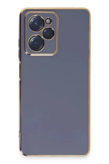 Newface Xiaomi Poco X5 Pro 5G Kılıf Volet Silikon - Mavi resmi