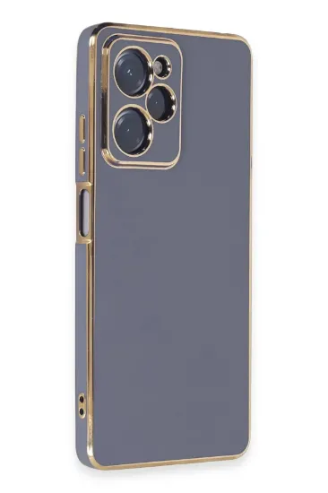 Newface Xiaomi Poco X5 Pro 5G Kılıf Volet Silikon - Mavi resmi