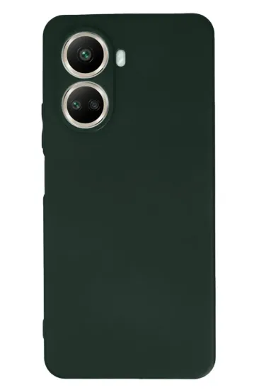 Newface Huawei Nova 10 SE Kılıf First Silikon - Koyu Yeşil resmi