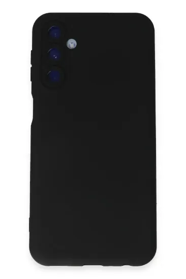 Newface Samsung Galaxy M34 5G Kılıf Nano içi Kadife Silikon - Siyah resmi