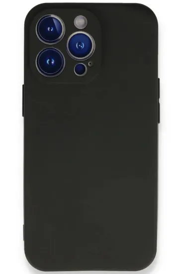 Newface iPhone 13 Pro Kılıf First Silikon - Siyah resmi