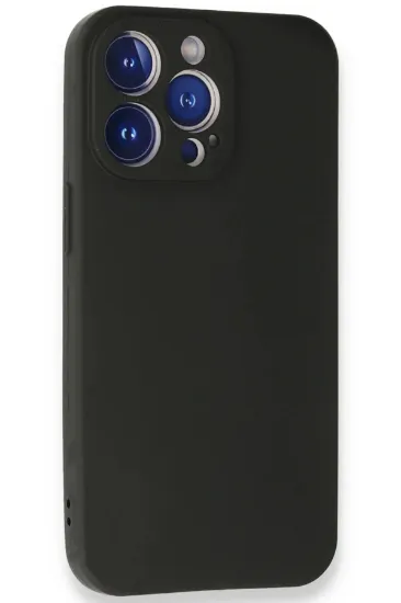 Newface iPhone 13 Pro Kılıf First Silikon - Siyah resmi