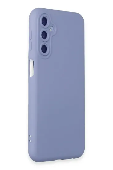 Newface Samsung Galaxy M34 5G Kılıf Nano içi Kadife Silikon - Lila resmi