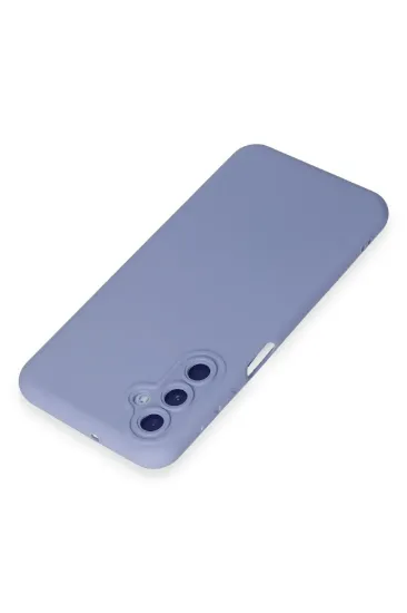 Newface Samsung Galaxy M34 5G Kılıf Nano içi Kadife Silikon - Lila resmi