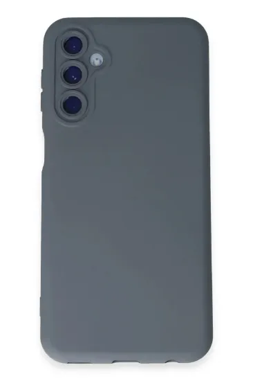 Newface Samsung Galaxy M34 5G Kılıf Nano içi Kadife Silikon - Gri resmi