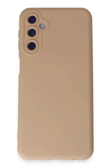 Newface Samsung Galaxy M34 5G Kılıf Nano içi Kadife Silikon - Pudra resmi