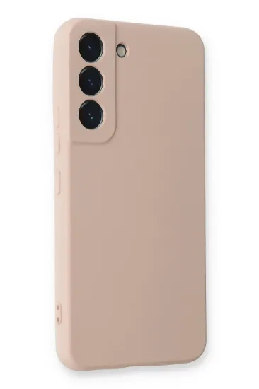Newface Samsung Galaxy S23 Kılıf Nano içi Kadife Silikon - Pudra resmi