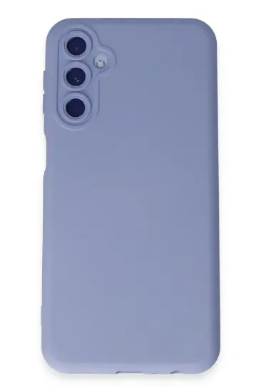 Newface Samsung Galaxy M14 5G Kılıf Nano içi Kadife Silikon - Lila resmi