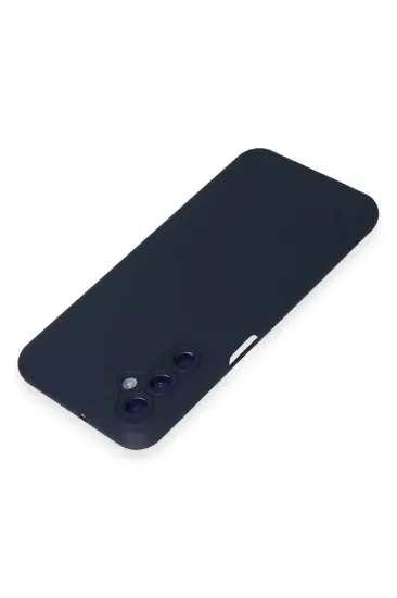 Newface Samsung Galaxy M14 5G Kılıf Nano içi Kadife Silikon - Lacivert resmi