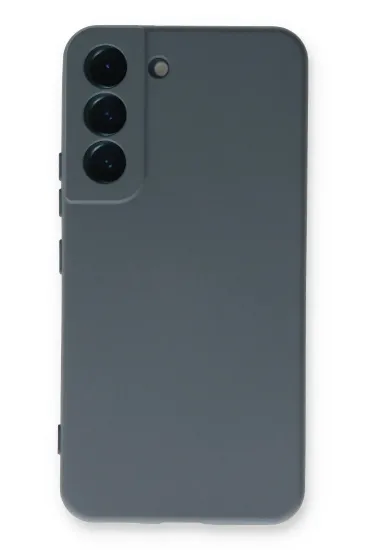 Newface Samsung Galaxy S23 Plus Kılıf Nano içi Kadife Silikon - Gri resmi