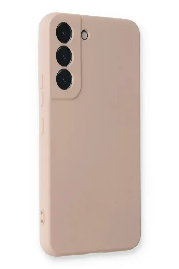 Newface Samsung Galaxy S23 Plus Kılıf Nano içi Kadife Silikon - Pudra resmi