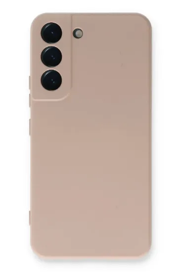 Newface Samsung Galaxy S23 Plus Kılıf Nano içi Kadife Silikon - Pudra resmi
