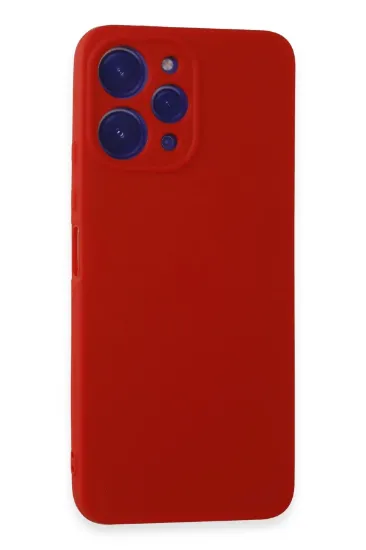 Newface Xiaomi Redmi 12 Kılıf First Silikon - Kırmızı resmi