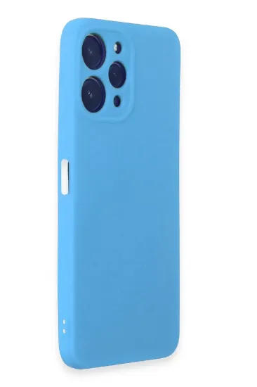 Newface Xiaomi Redmi 12 Kılıf First Silikon - Mavi resmi