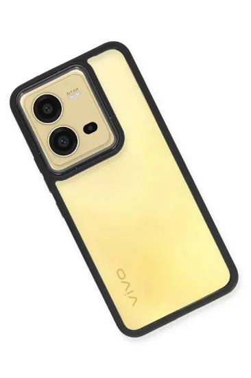 Newface Vivo V25 5G Kılıf Dora Kapak - Siyah resmi