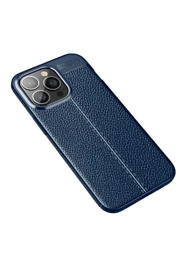 Newface iPhone 13 Pro Max Kılıf Auto Focus Kapak - Lacivert resmi