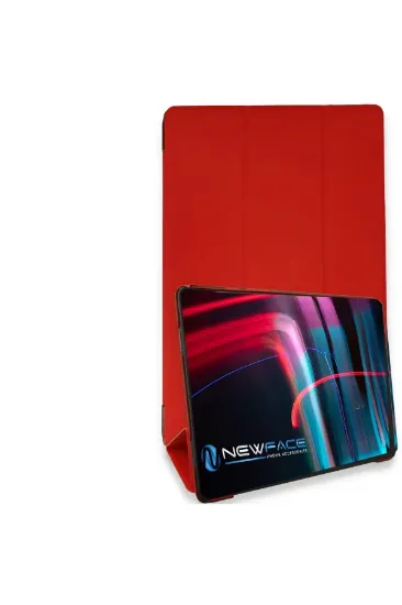 Newface Xiaomi Pad 6 Kılıf Tablet Smart Kılıf - Kırmızı resmi