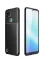 Newface Realme C25 Kılıf Auto Focus Karbon Kapak - Siyah resmi