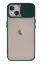 Newface iPhone 13 Kılıf Palm Buzlu Kamera Sürgülü Silikon - Yeşil resmi