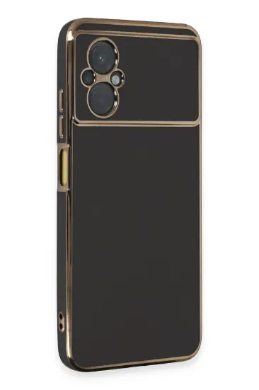 Newface Xiaomi Poco M5 Kılıf Volet Silikon - Siyah resmi