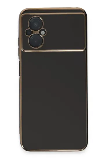 Newface Xiaomi Poco M5 Kılıf Volet Silikon - Siyah resmi