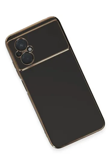 Newface Xiaomi Poco M5 Kılıf Volet Silikon - Siyah resmi