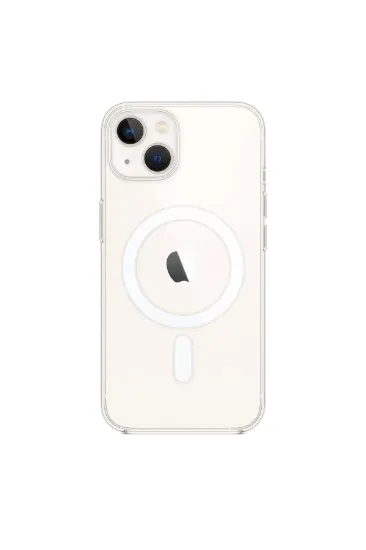 Newface iPhone 13 Kılıf Pc Real Magsafe Kapak - Şeffaf resmi