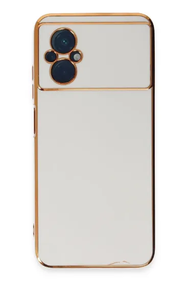 Newface Xiaomi Poco M5 Kılıf Volet Silikon - Beyaz resmi