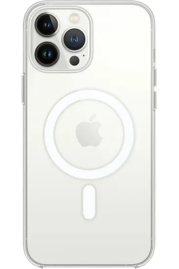 Newface iPhone 14 Pro Kılıf Pc Real Magsafe Kapak - Şeffaf resmi