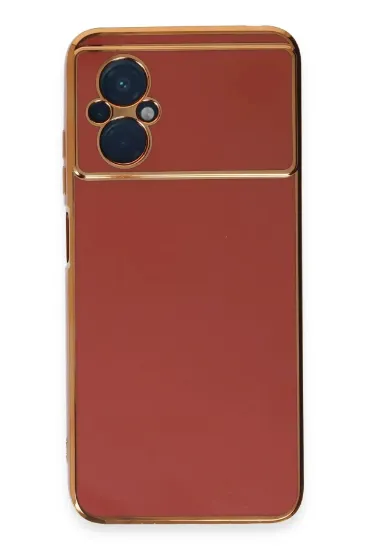 Newface Xiaomi Poco M5 Kılıf Volet Silikon - Kırmızı resmi