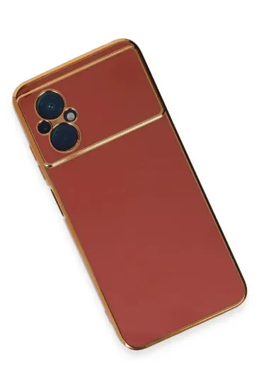 Newface Xiaomi Poco M5 Kılıf Volet Silikon - Kırmızı resmi