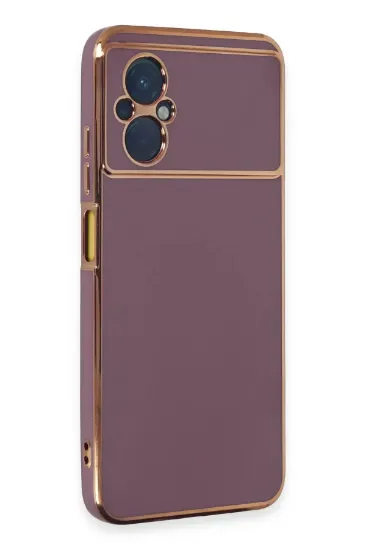 Newface Xiaomi Poco M5 Kılıf Volet Silikon - Mor resmi